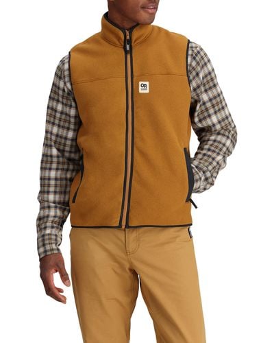 Outdoor Research Tokeland Fleece Vest - Brown