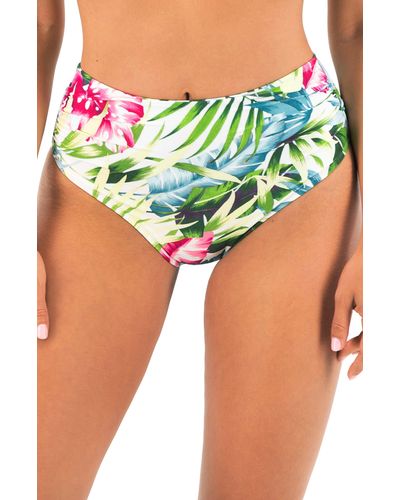 Fantasie Langkawi Bikini Bottoms - Green