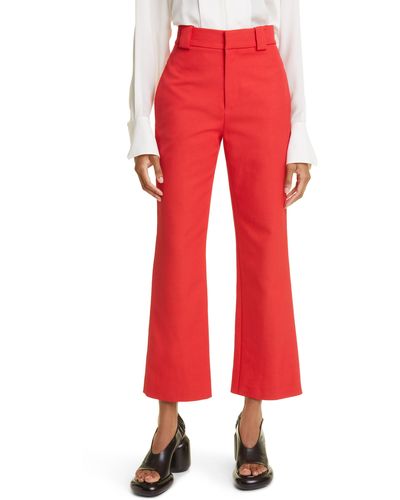 A.L.C. Foster Ankle Pants - Red