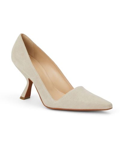 Lafayette 148 New York Scarlet Pointed Toe Pump - Natural