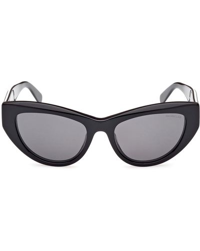 Moncler 53mm Cat Eye Sunglasses - Multicolor