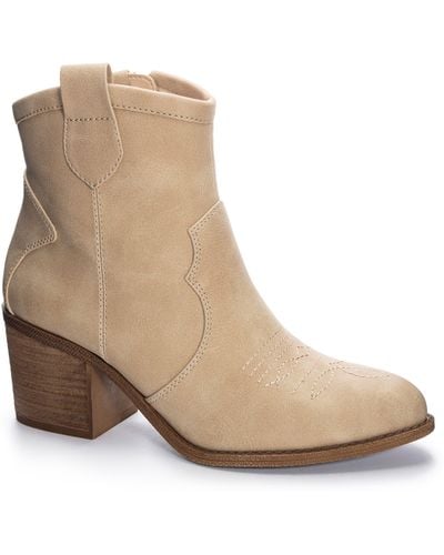 Dirty Laundry Unite Western Bootie - Natural