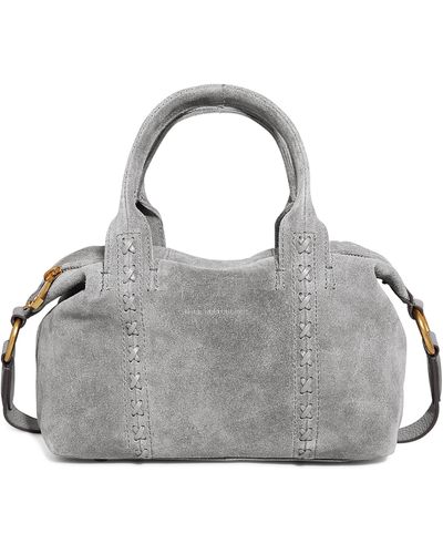 Aimee Kestenberg Mini Hudson Leather Satchel - Gray