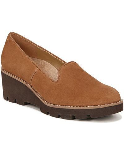 Vionic Willa Wedge Loafer - Brown