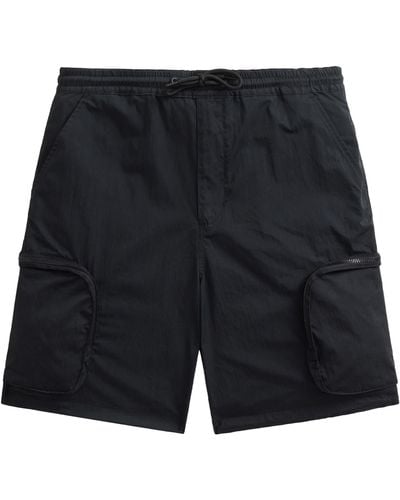 Alpha Industries Pull-on Cargo Shorts - Blue