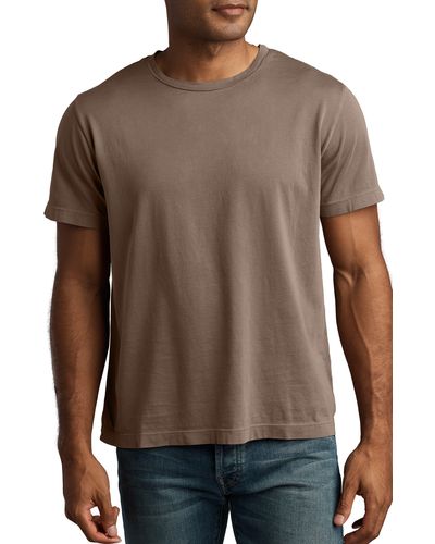 Rowan Asher Standard Cotton T-shirt - Brown