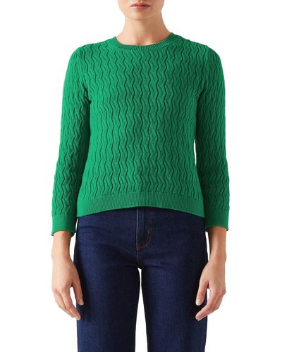 LK Bennett Keaton Sweater - Green