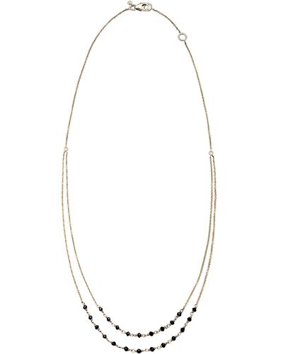 Sethi Couture Jillian Double Strand Necklace - White