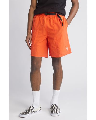 Carrots Stem Nylon Shorts - Orange
