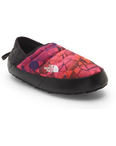 The North Face Thermoballtm Water Resistant Traction Mule - Red