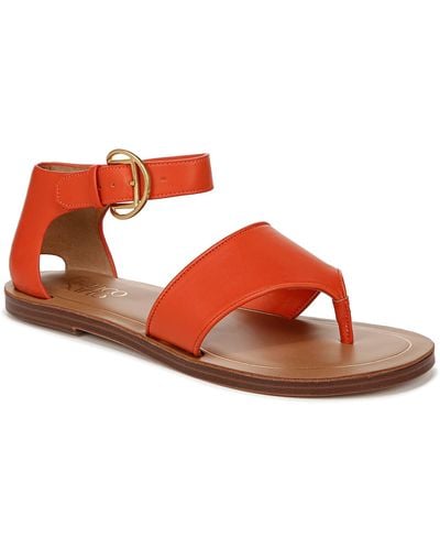 Franco Sarto Ruth Ankle Strap Sandals in Red Lyst