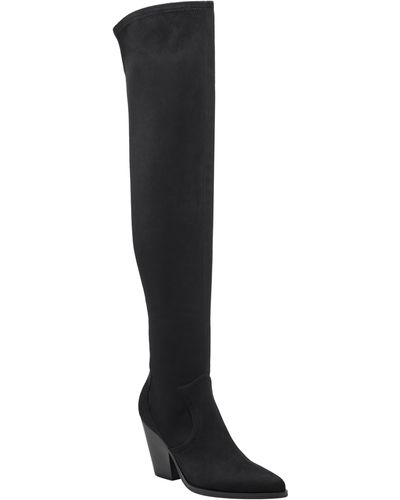 Marc Fisher Gwyneth Over The Knee Boot - Black