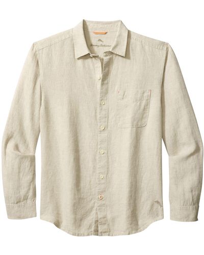 Tommy Bahama Sea Glass Breezer Original Fit Linen Shirt - Natural