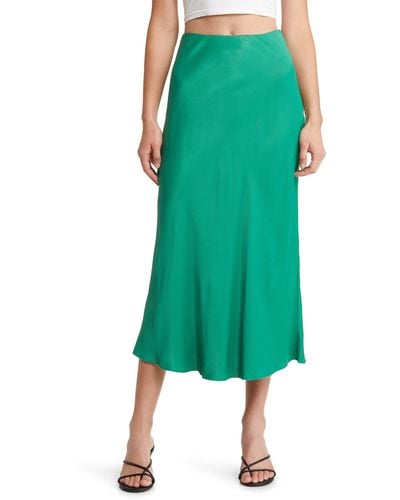 & Other Stories & A-line Midi Skirt - Green