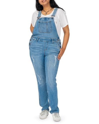 Slink Jeans The Denim Overall - Blue