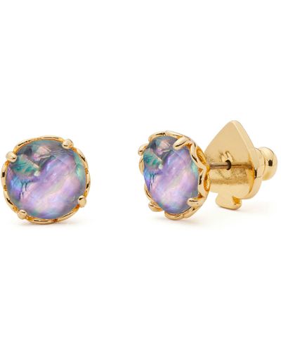 Kate Spade That Sparkle Round Stud Earrings - Multicolor