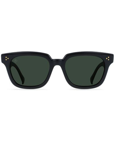 Raen Phonos Polarized Square Sunglasses - Green