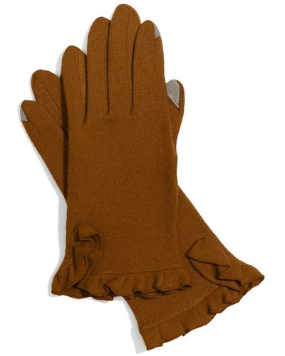 Echo 'touch' Tech Gloves - Brown