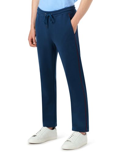 Bugatchi Comfort Drawstring Cotton sweatpants - Blue