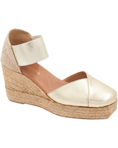 Andre Assous Pedra Espadrille Wedge - Natural