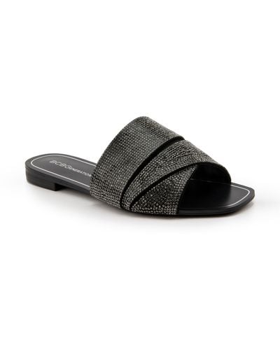 BCBGMAXAZRIA Kadence Slide Sandal - Black