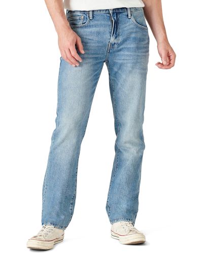 Lucky Brand 223 Straight Leg Jeans - Blue