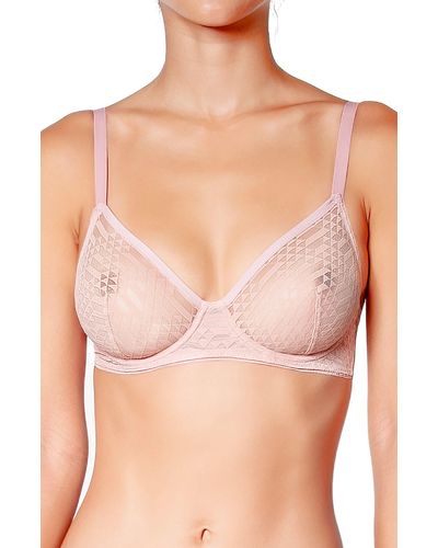 Huit Garconne Underwire Bra - Pink