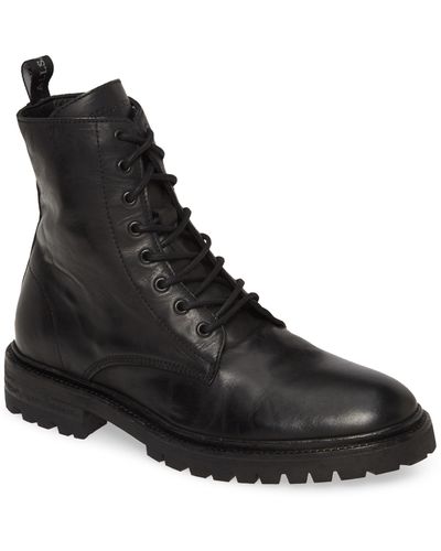 AllSaints Tobias Plain Toe Boot - Black