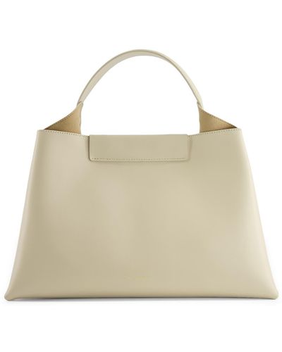 REE PROJECTS Mini Elieze Leather Shoulder Bag - Natural