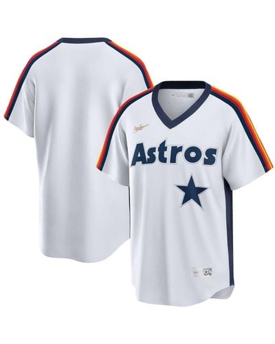 Nike White Houston Astros Home Cooperstown Collection Team Jersey