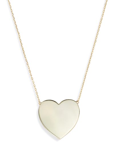 Melinda Maria You Have My Heart Necklace - White