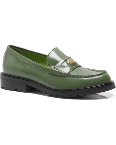 Free People Liv Penny Loafer - Green