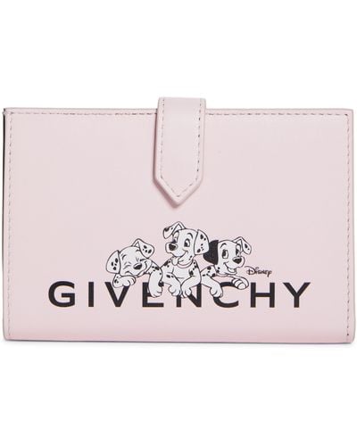 Givenchy Disney X '101 Dalmatians' Leather Bifold Wallet - Pink