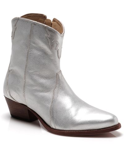 Free People New Frontier Western Bootie - Gray