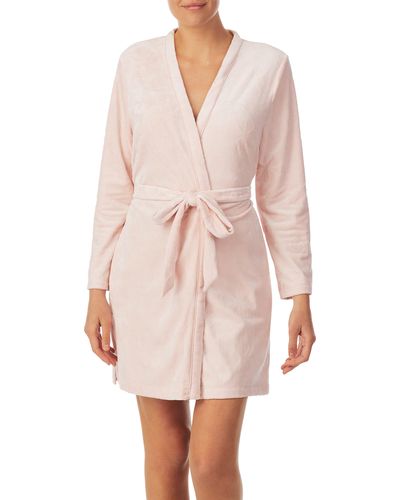 Kate Spade Spade Pattern Short Robe - Pink