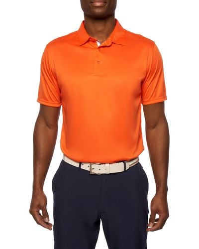 Robert Graham Axelsen Short Sleeve Polo - Orange