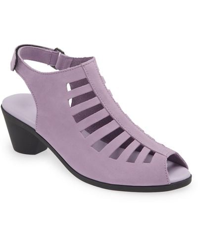 Arche Soexor Slingback Sandal - Purple