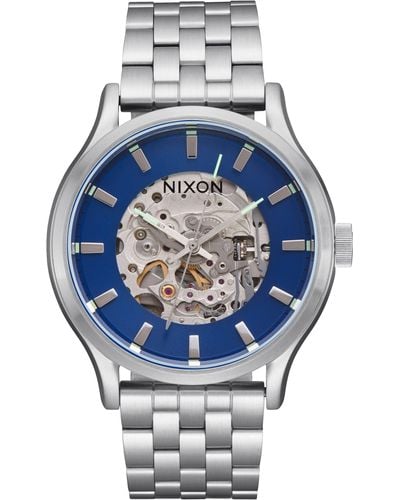 Nixon Spectra Automatic Bracelet Watch - Blue