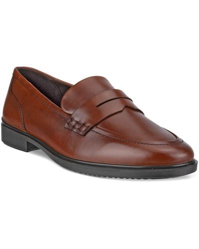 Ecco Penny Loafer - Brown