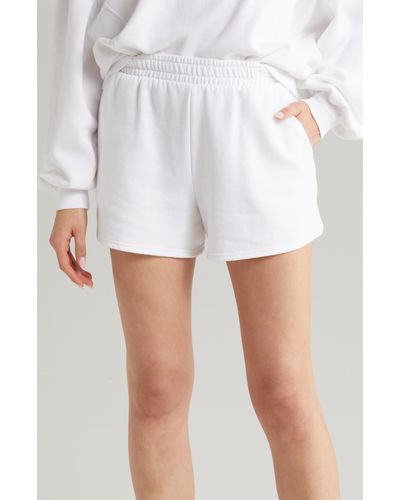 Honeydew Intimates No Plans French Terry Shorts - White