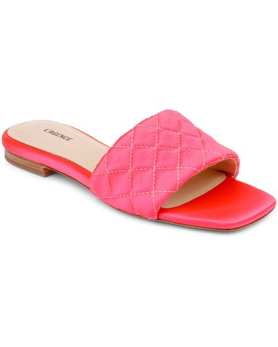 L'Agence Aloise Slide Sandal - Pink