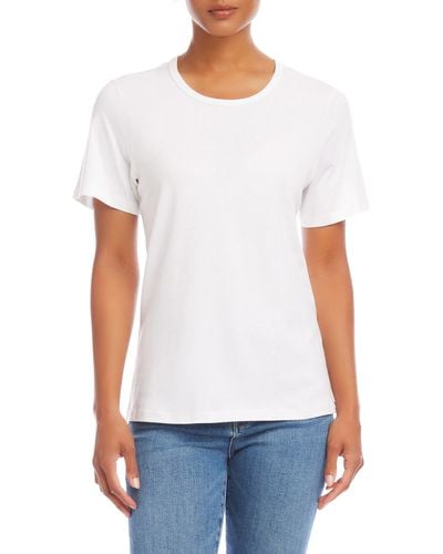 Fifteen Twenty Stretch Cotton T-shirt - White
