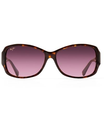 Maui Jim Nalani 61mm Polarized Square Sunglasses - Purple