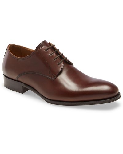To Boot New York Declan Plain Toe Derby - Brown