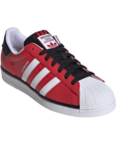 adidas Superstar Sneaker - Red