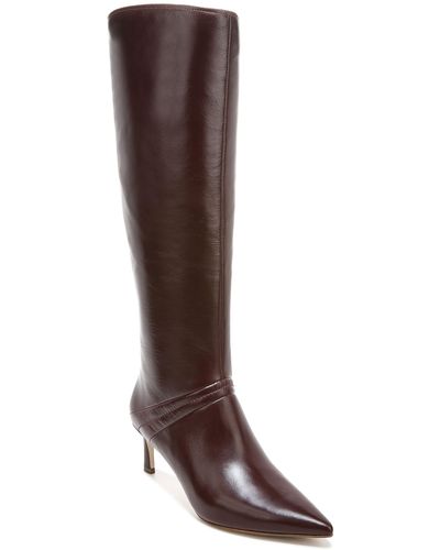 27 EDIT Naturalizer Falencia Knee High Pointed Toe Boot - Brown
