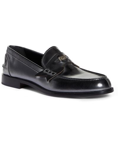 Christian Louboutin Airbrush Penny Loafer - Black