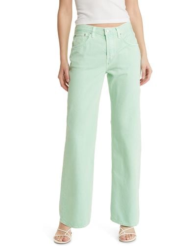 eTica Ética Amis Relaxed Bootcut Jeans - Green