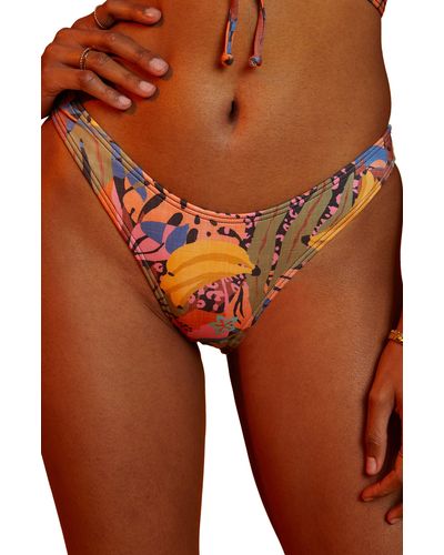 Billabong Mamacity Maya Hike Bikini Bottoms - Orange