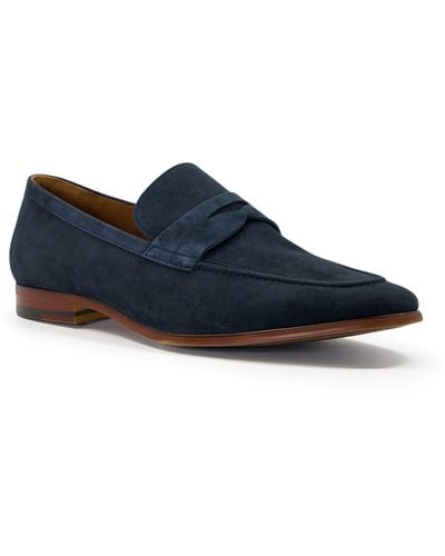 Dune Silas Penny Loafer - Blue